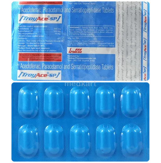 troyace sp tablet 10's